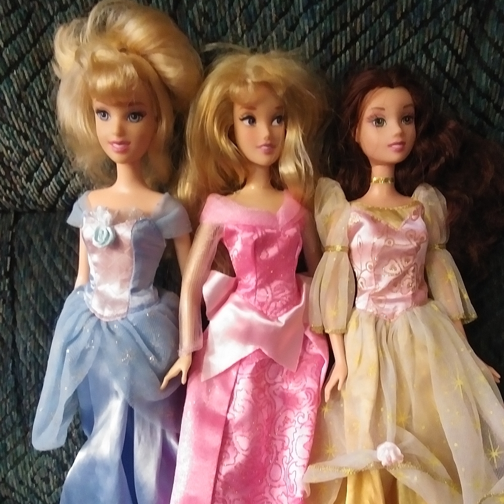 Disney princess trio